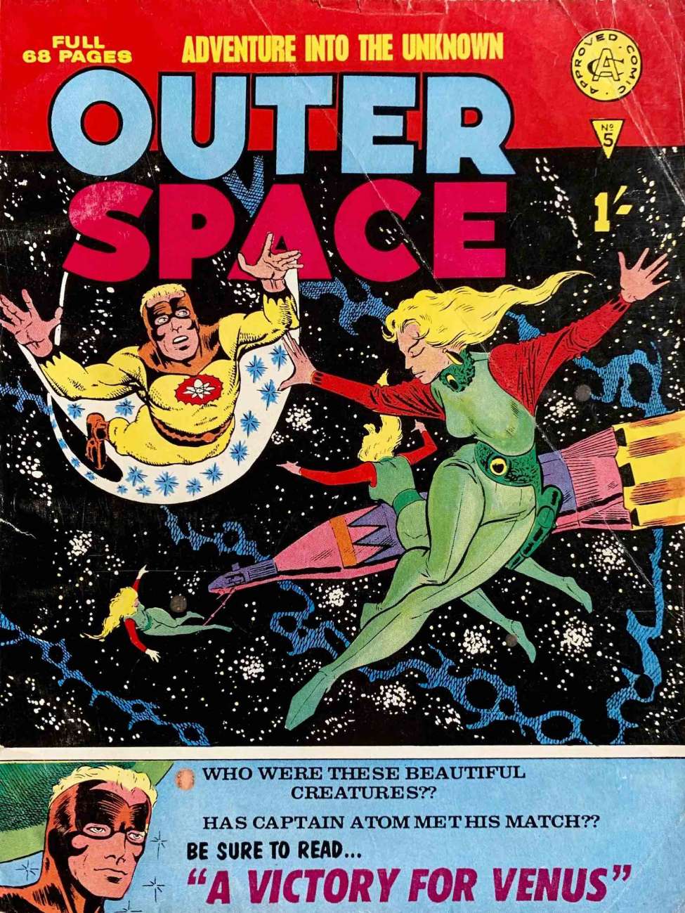 Book Cover For Outer Space 5