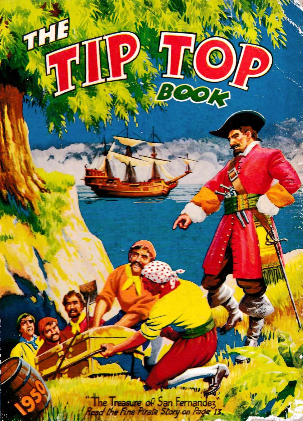 Book Cover For The Tip Top Book 1950