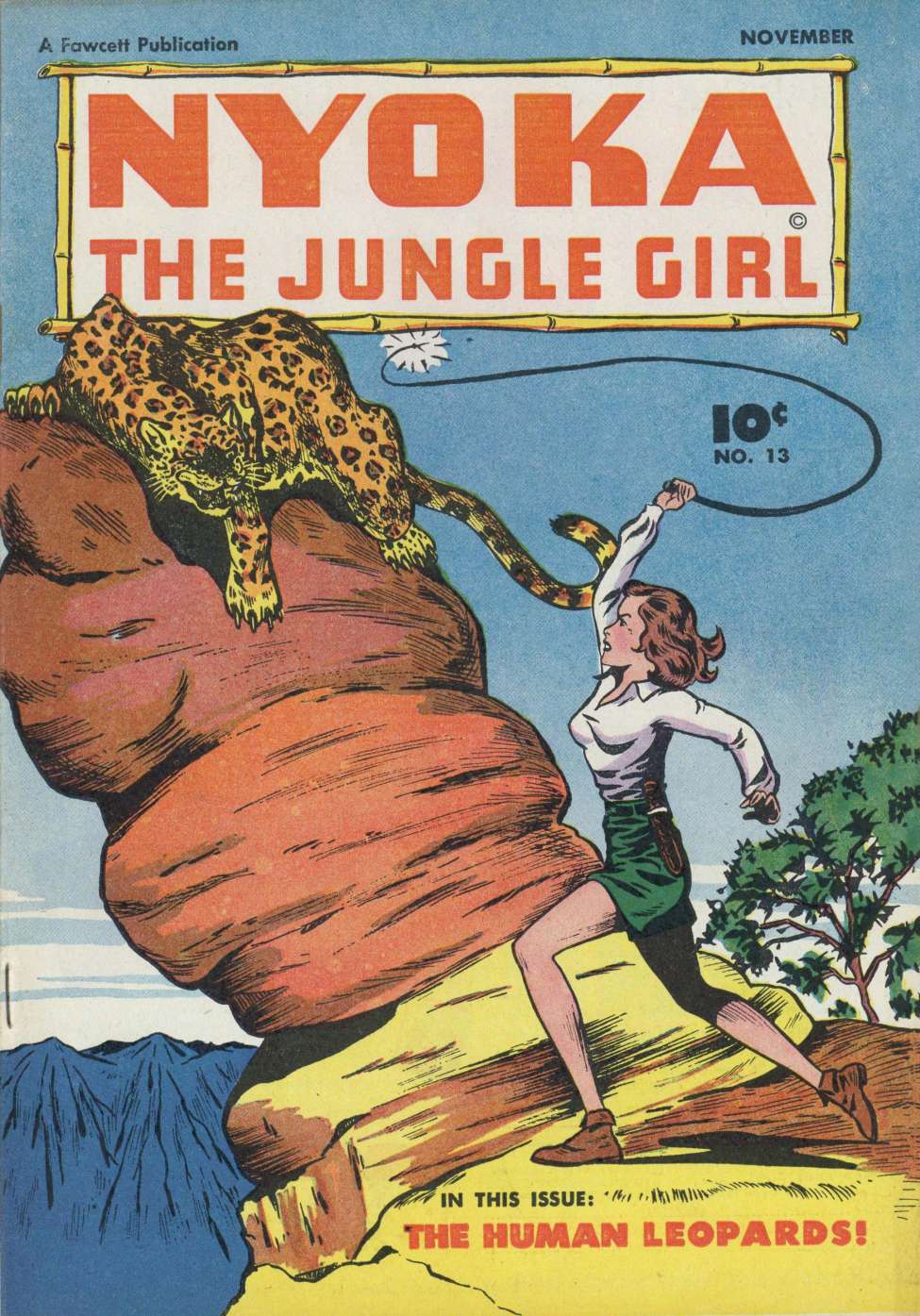 Book Cover For Nyoka the Jungle Girl 13