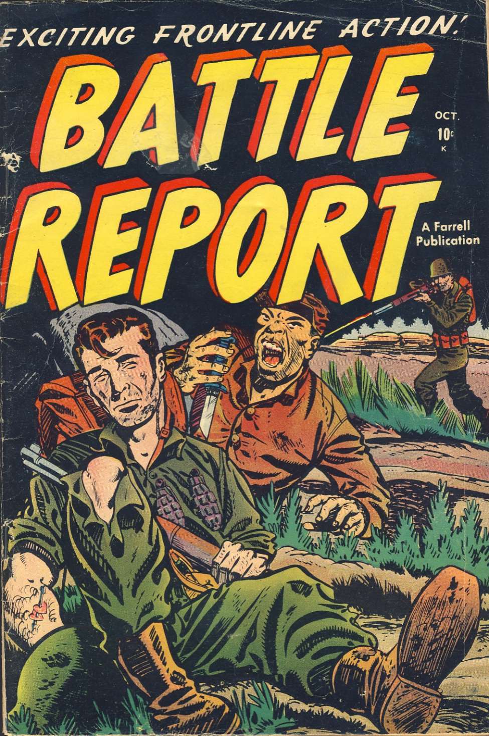 Comic Book Cover For Battle Report 2