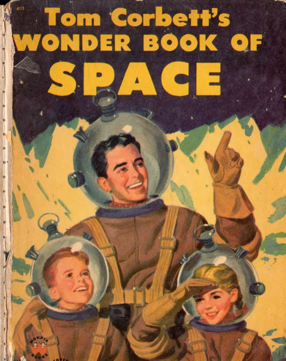 Book Cover For Tom Corbett's Wonder Book of Space