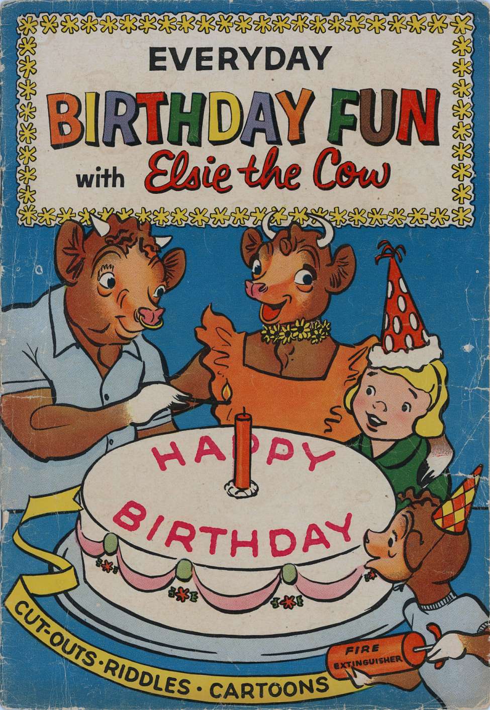 Book Cover For Everyday Birthday Fun with Elsie the Cow