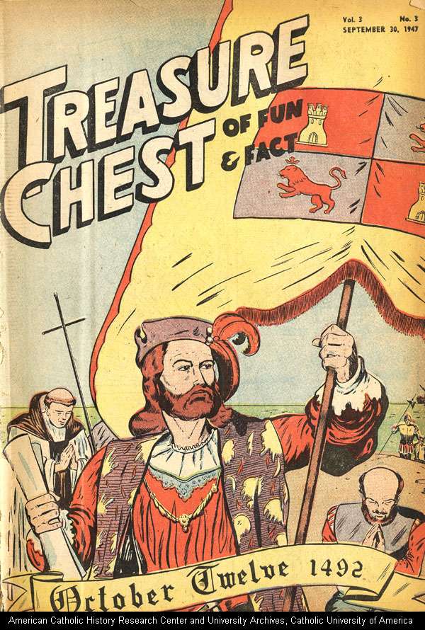 Comic Book Cover For Treasure Chest of Fun and Fact v3 3