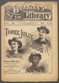 Large Thumbnail For Beadle's Half Dime Library 480 - Three Jolly Pards