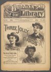 Cover For Beadle's Half Dime Library 480 - Three Jolly Pards