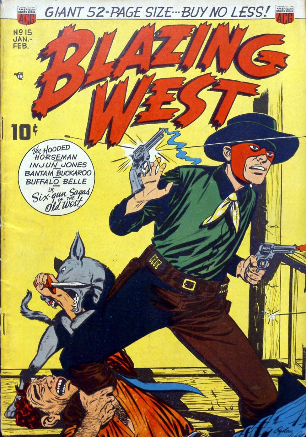 Book Cover For Blazing West 15