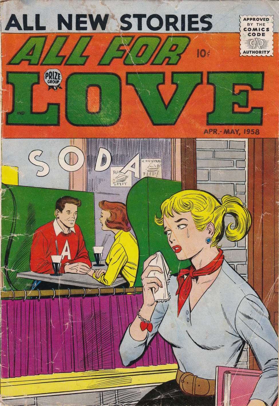 Comic Book Cover For All for Love v2 1