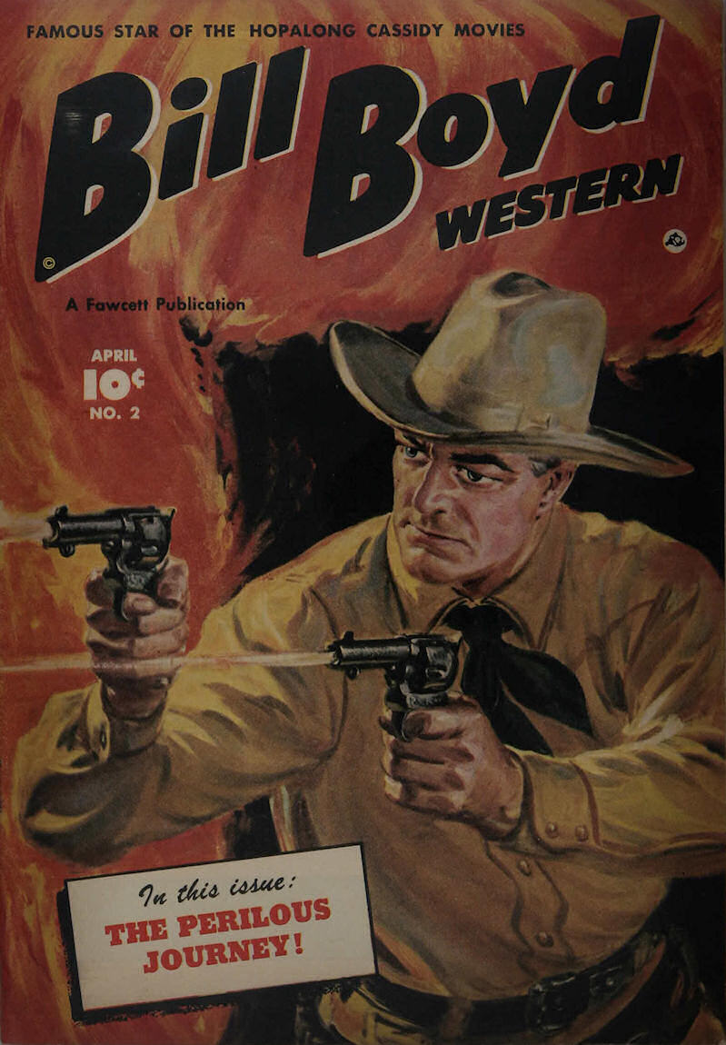 Comic Book Cover For Bill Boyd Western 2