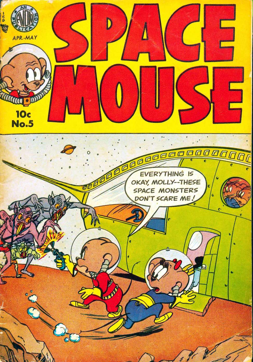 Book Cover For Space Mouse 5