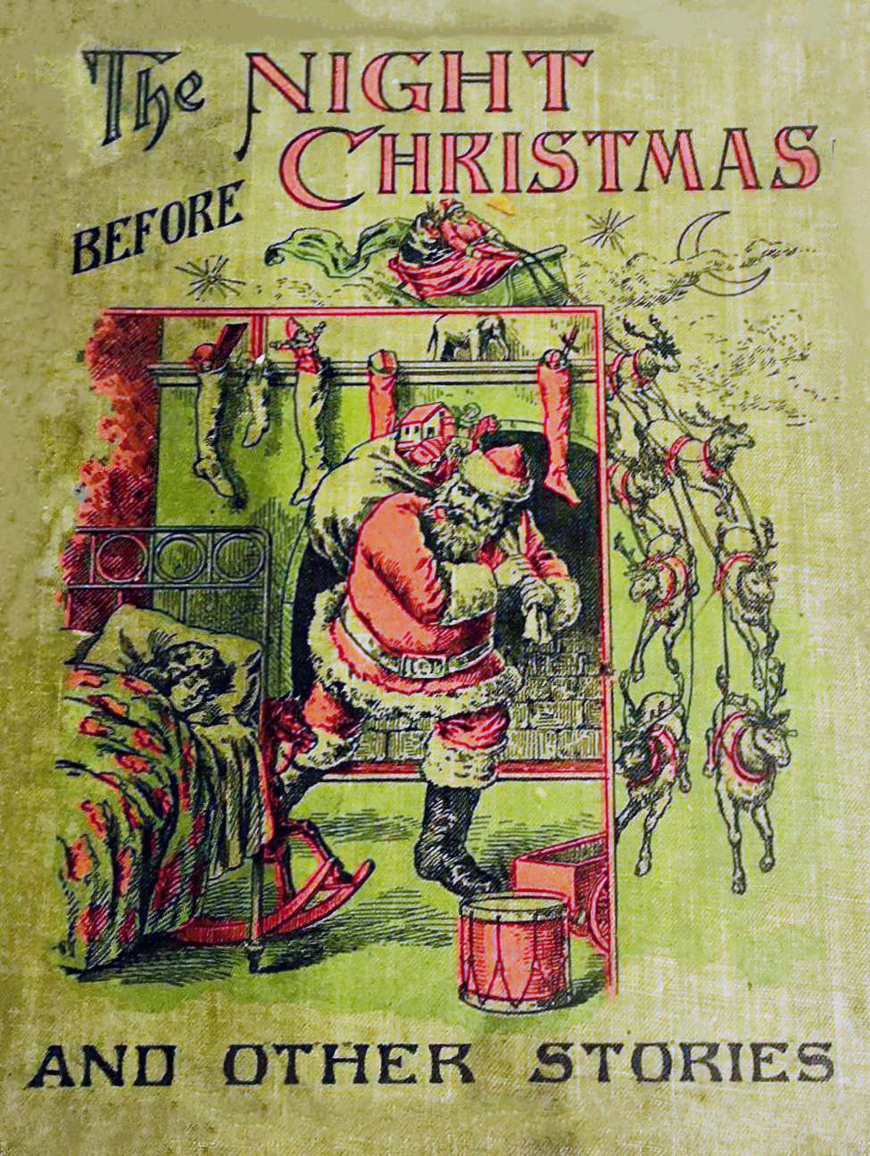 Book Cover For Night Before Christmas and Other Stories