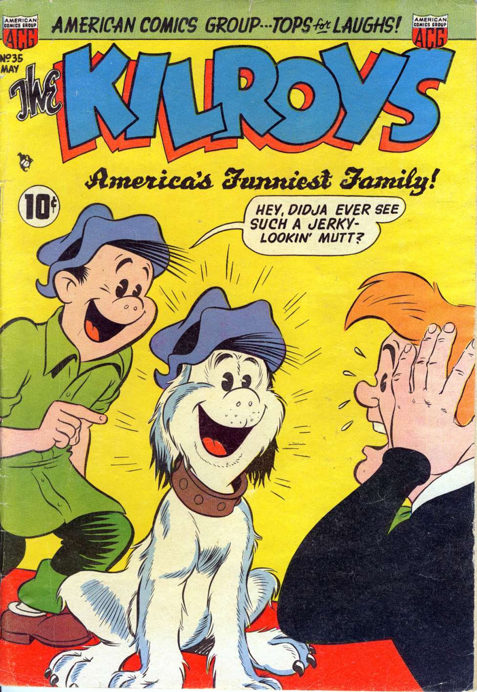Comic Book Cover For The Kilroys 35
