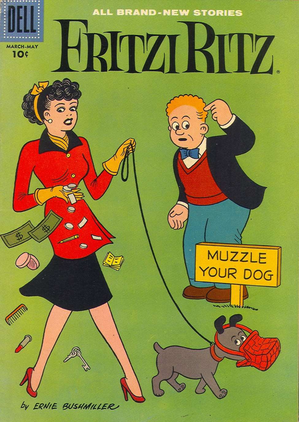 Comic Book Cover For Fritzi Ritz 57