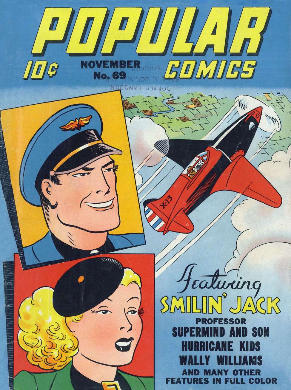 Book Cover For Popular Comics 69
