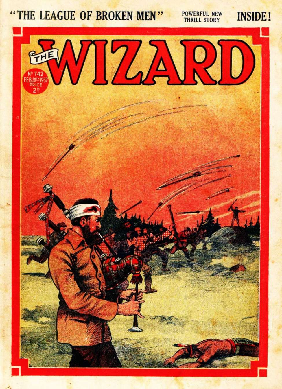 Book Cover For The Wizard 742