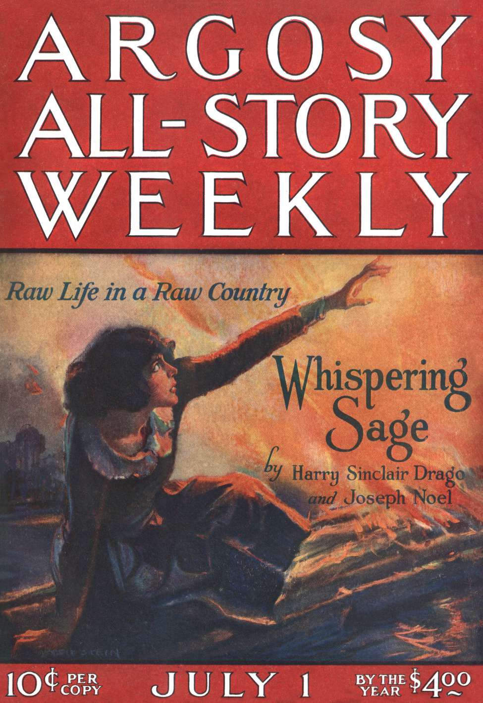 Book Cover For Argosy All-Story Weekly v143 6