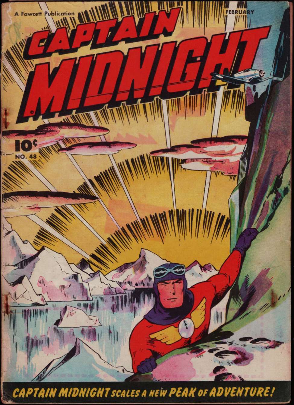 Comic Book Cover For Captain Midnight 48