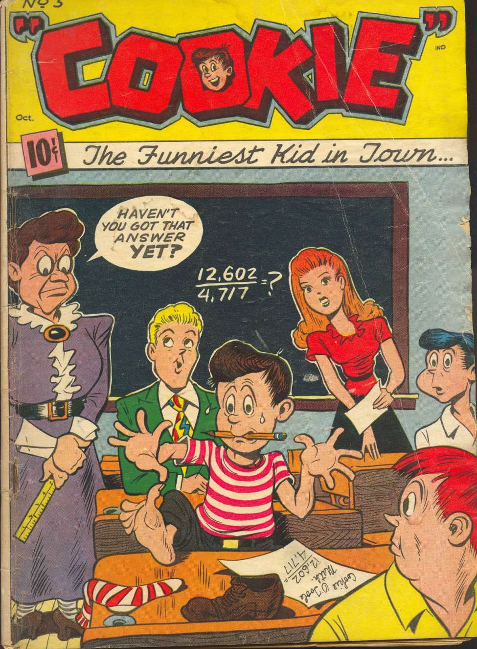 Comic Book Cover For Cookie 3