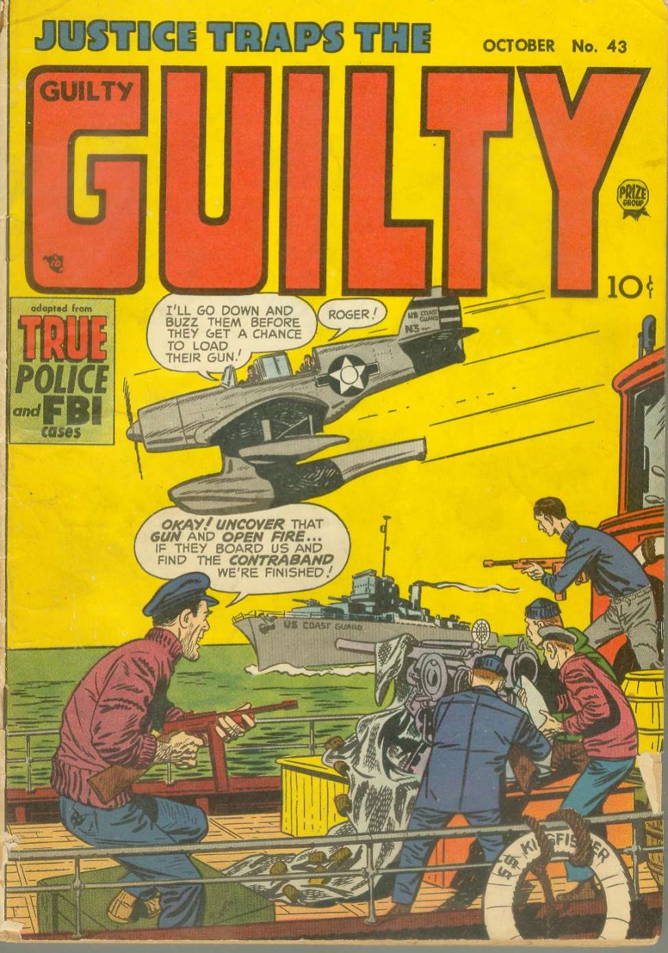 Comic Book Cover For Justice Traps the Guilty 43