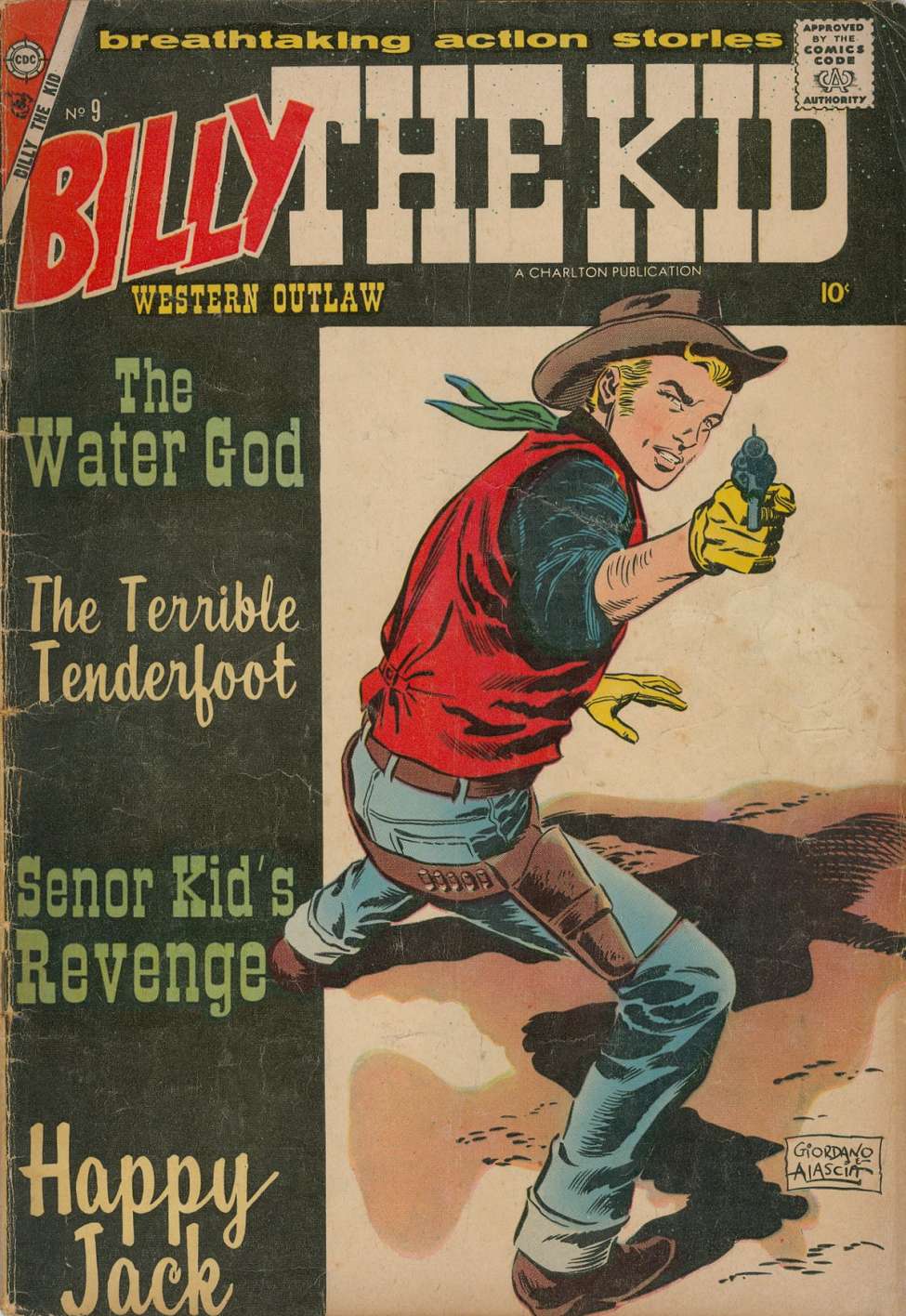 Comic Book Cover For Billy the Kid 9