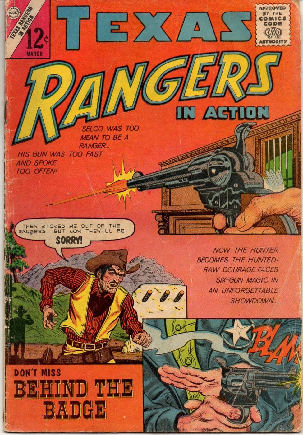 Book Cover For Texas Rangers in Action 38