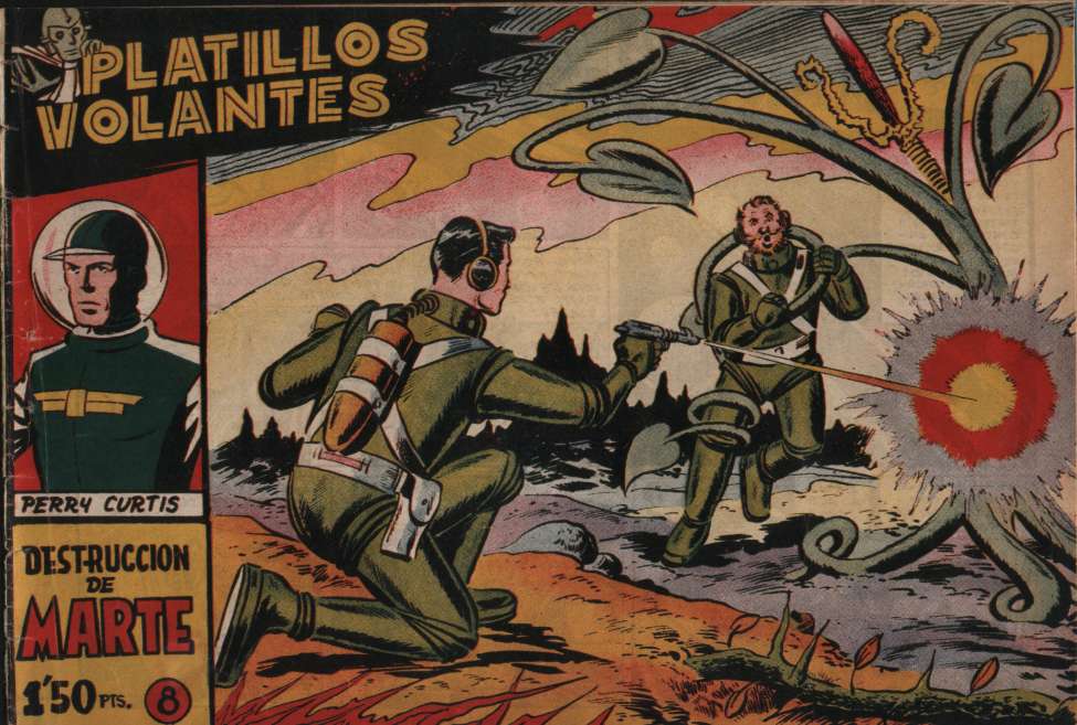 Book Cover For Platillos Volantes 8 - Destruccion De Marte
