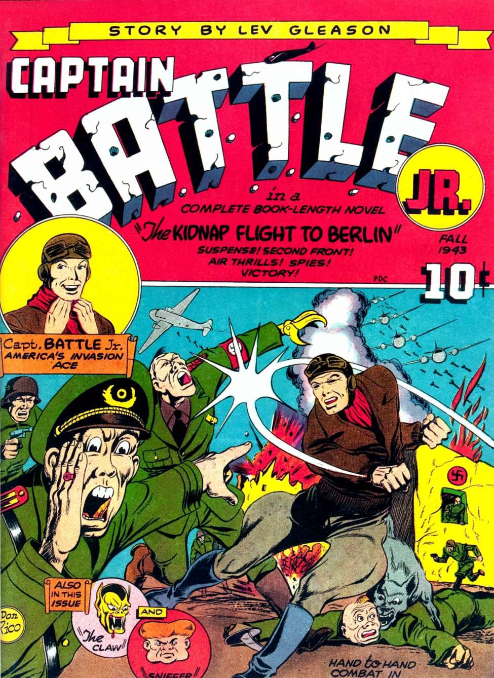 Book Cover For Captain Battle Jr. 1