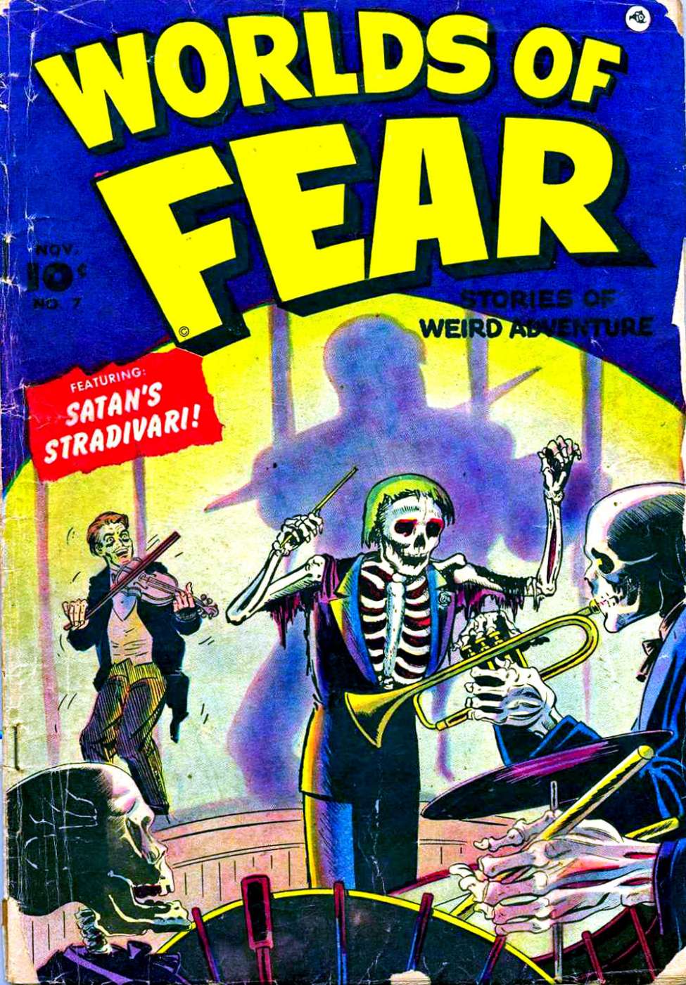 Book Cover For Worlds of Fear 7