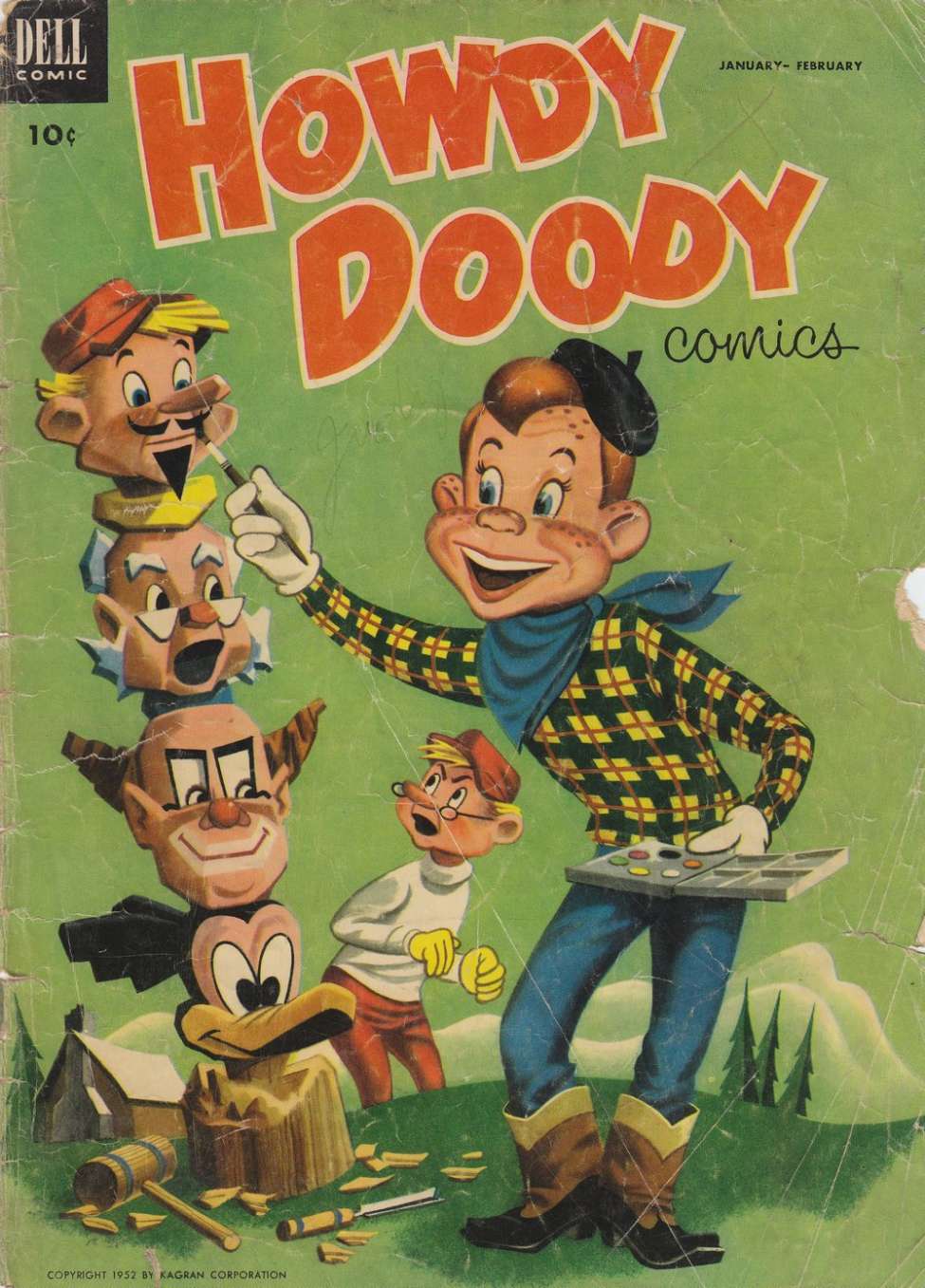 Comic Book Cover For Howdy Doody 20