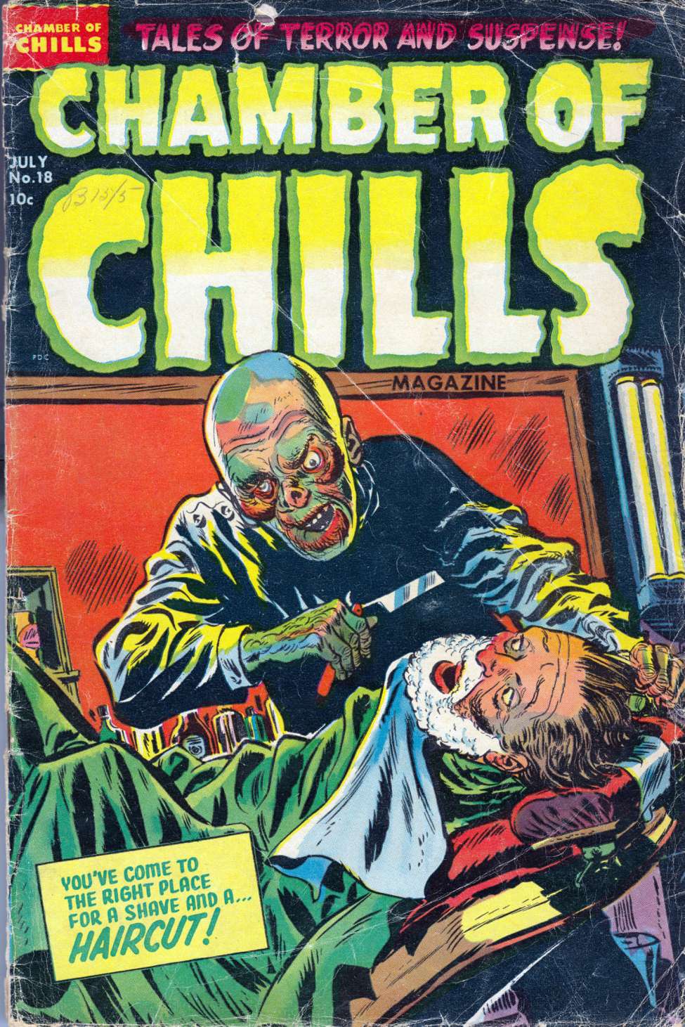 Book Cover For Chamber of Chills 18