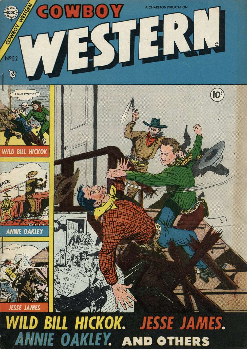 Comic Book Cover For Cowboy Western 52