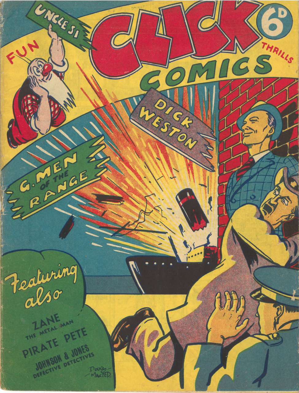 Book Cover For Click Comics