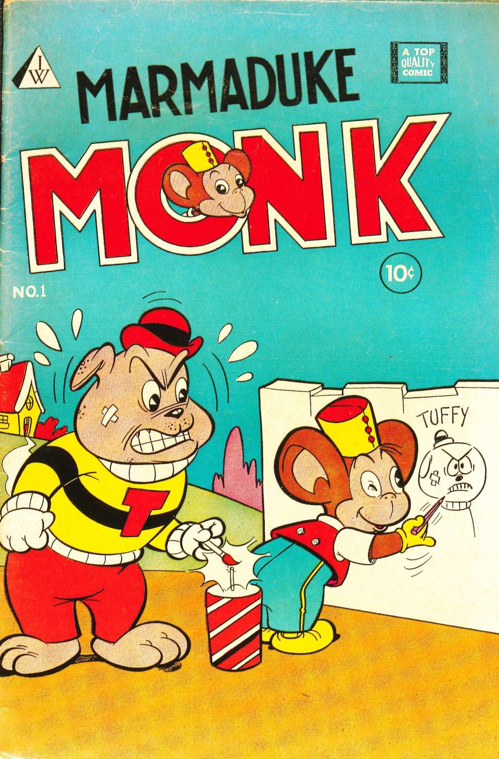 Book Cover For Marmaduke Monk 1