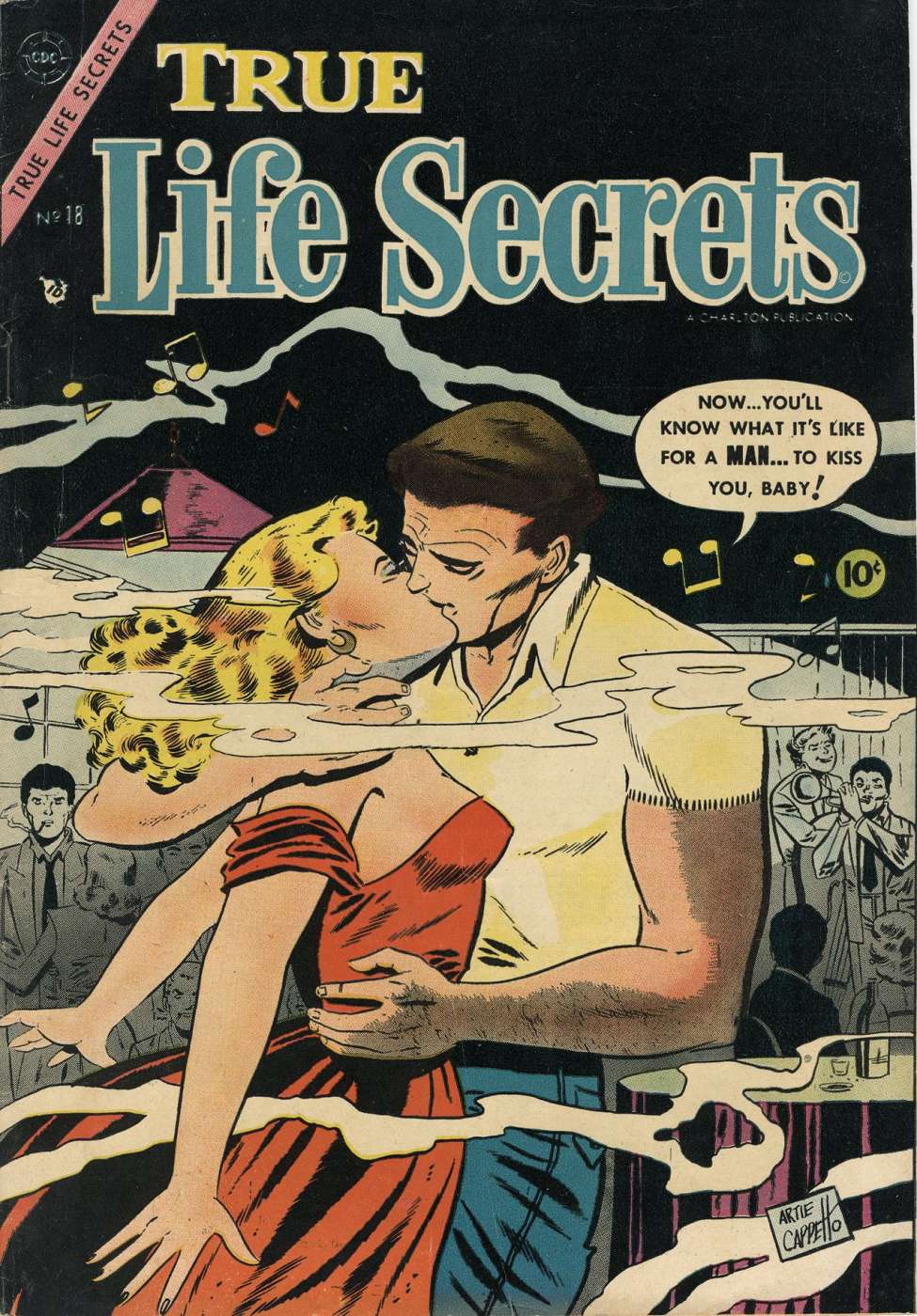 Comic Book Cover For True Life Secrets 18