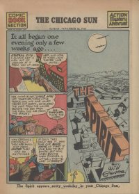 Large Thumbnail For The Spirit (1942-11-22) - Chicago Sun - Version 2