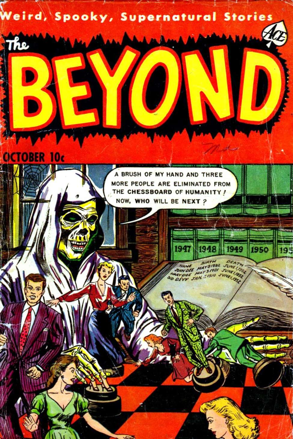 Book Cover For The Beyond 16