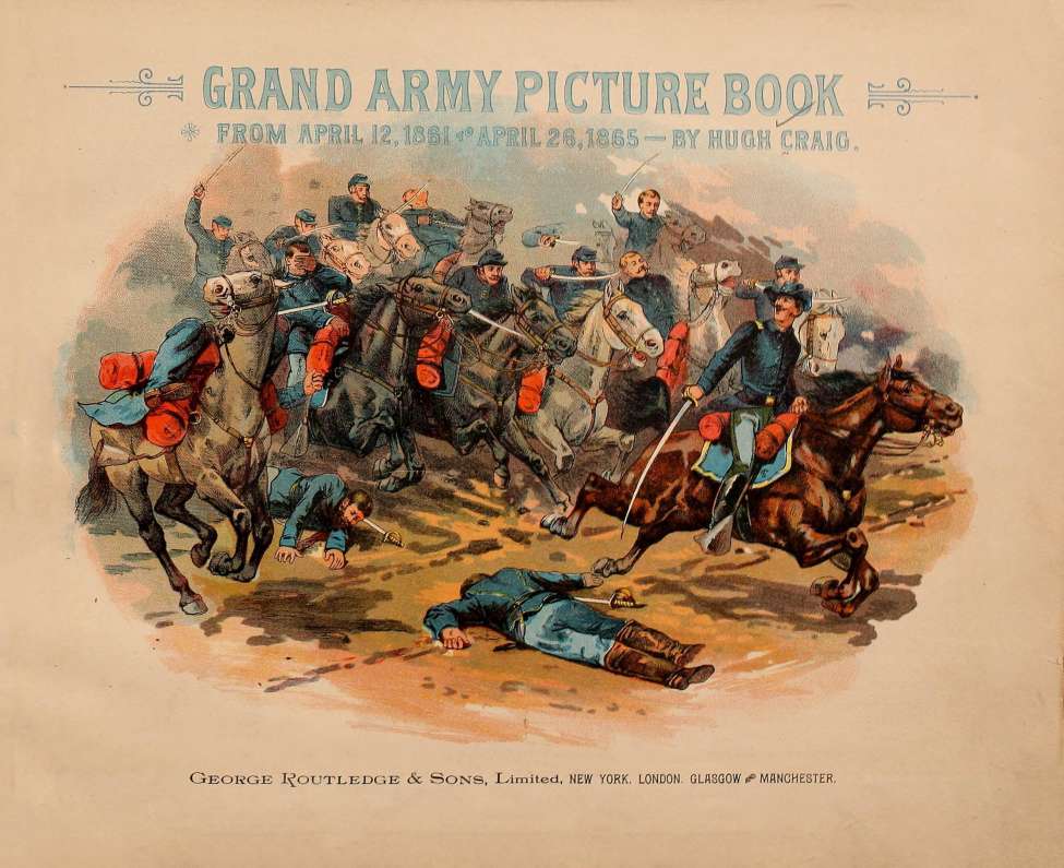 Book Cover For Grand Army Picture Book