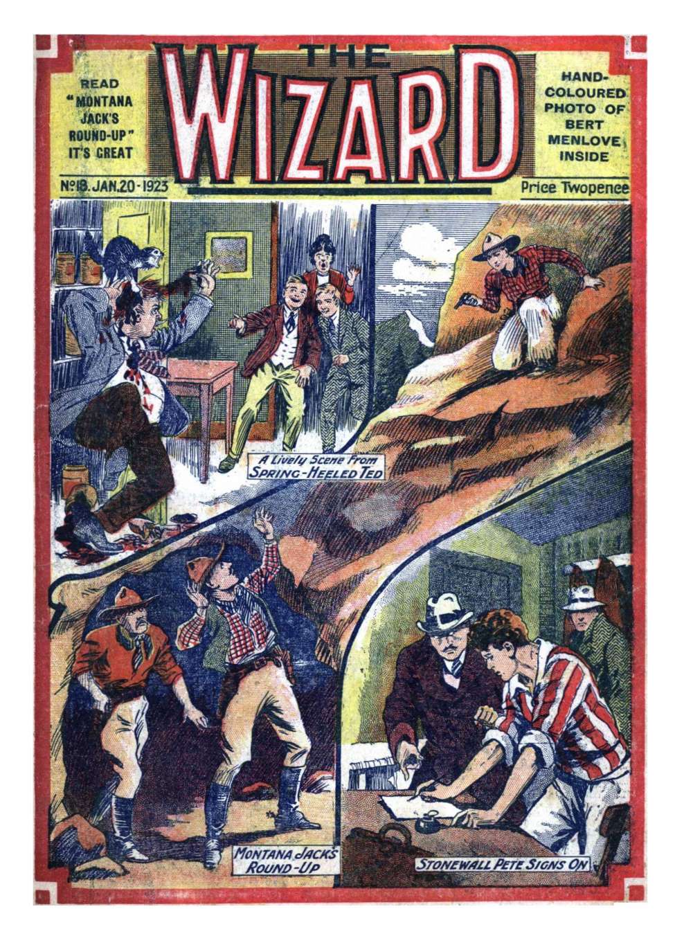 Comic Book Cover For The Wizard 18