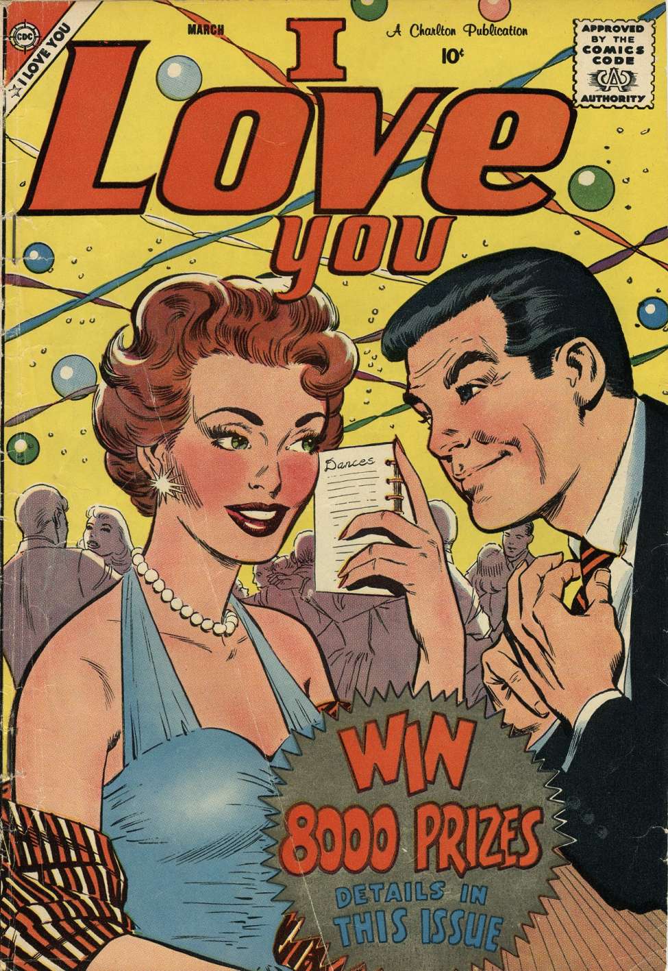 Comic Book Cover For I Love You 22
