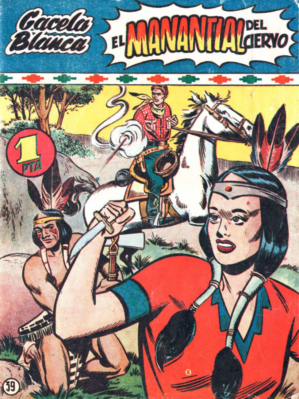 Comic Book Cover For Gacela Blanca 39 - El manantial del ciervo