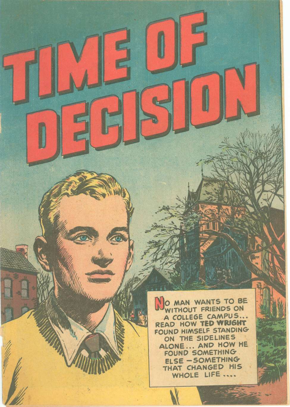 Comic Book Cover For Time of Decision - Version 1