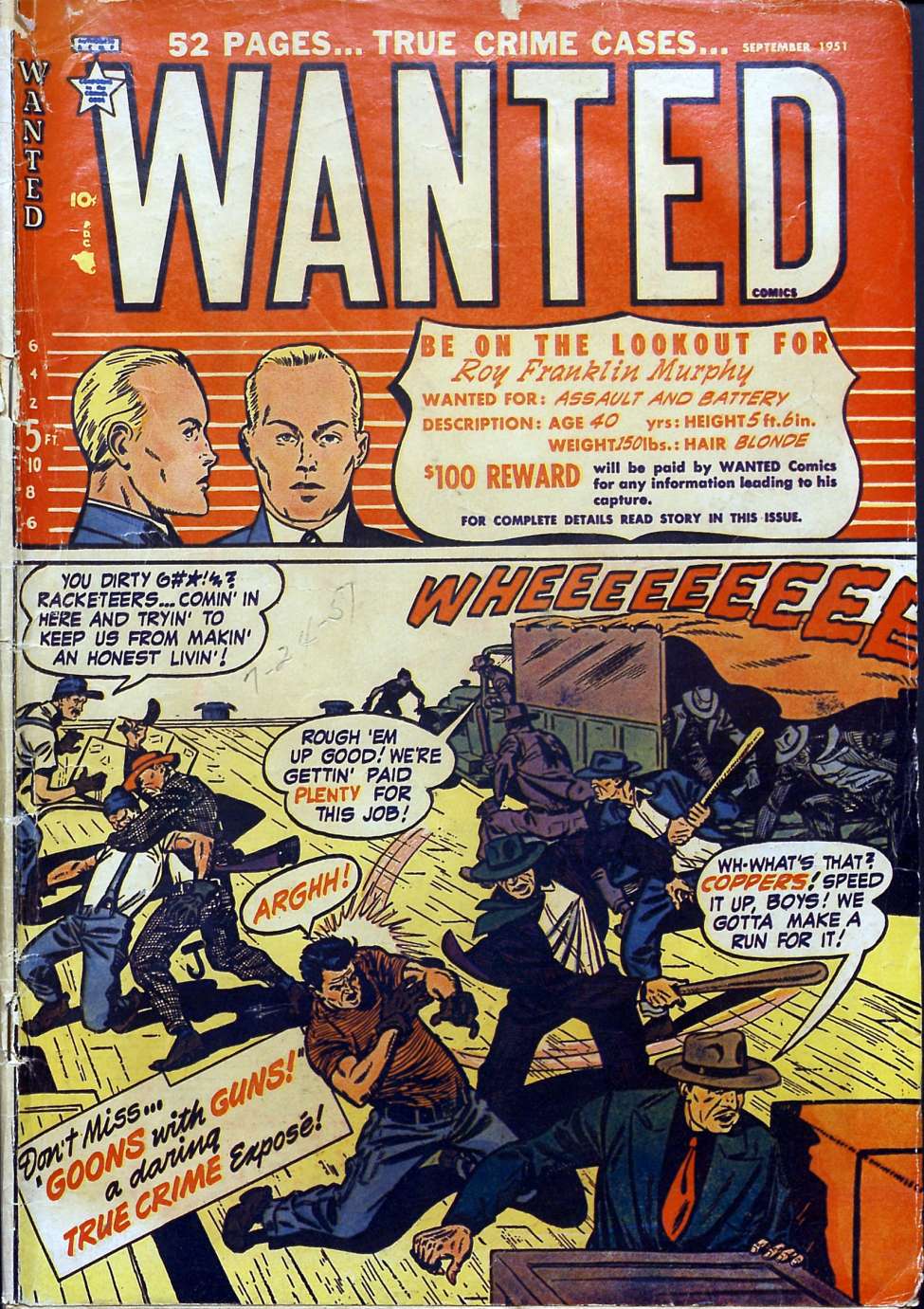 Comic Book Cover For Wanted Comics 41