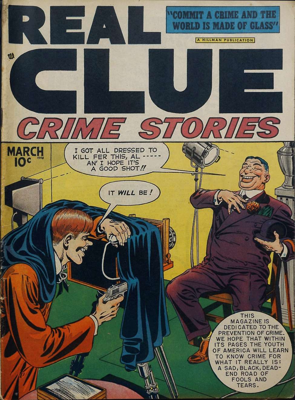 Book Cover For Real Clue Crime Stories v3 1
