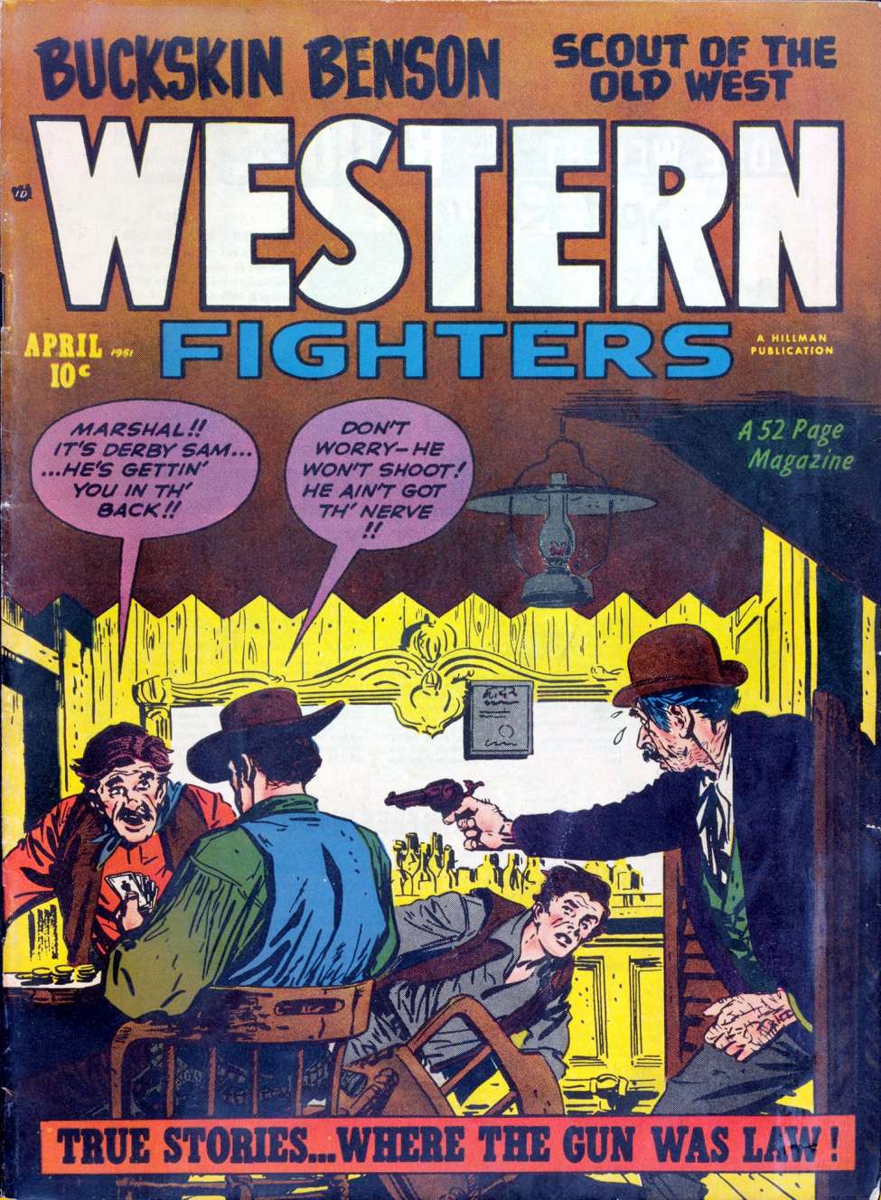 Comic Book Cover For Western Fighters v3 5