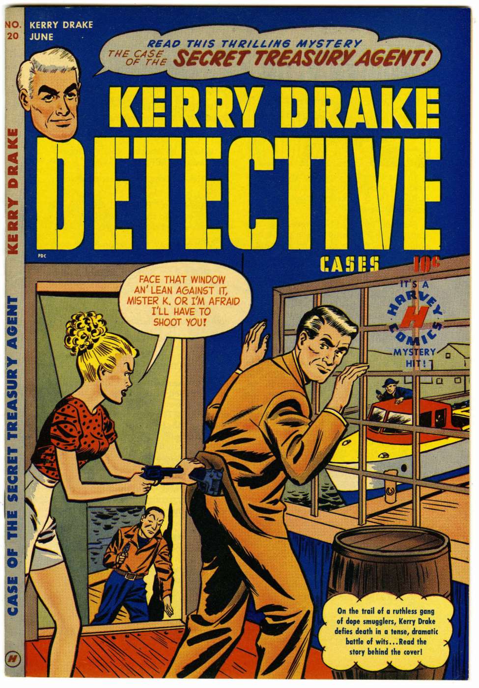 Comic Book Cover For Kerry Drake Detective Cases 20