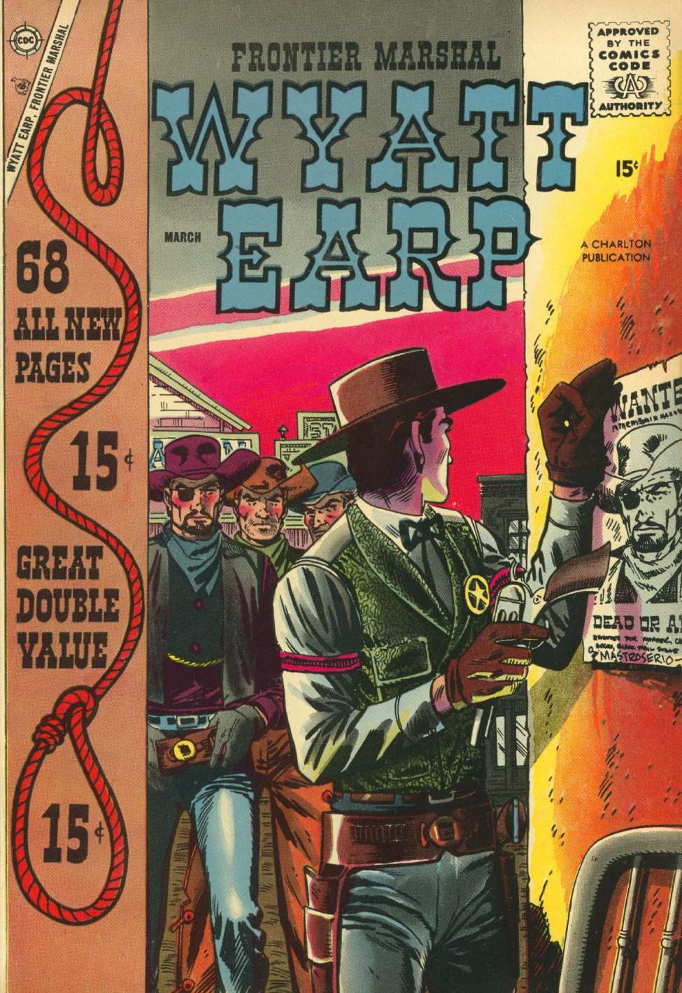 Comic Book Cover For Wyatt Earp Frontier Marshal 20