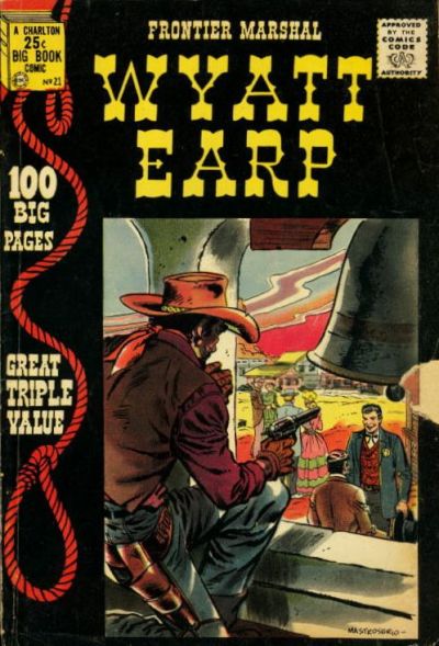 Comic Book Cover For Wyatt Earp Frontier Marshal 21
