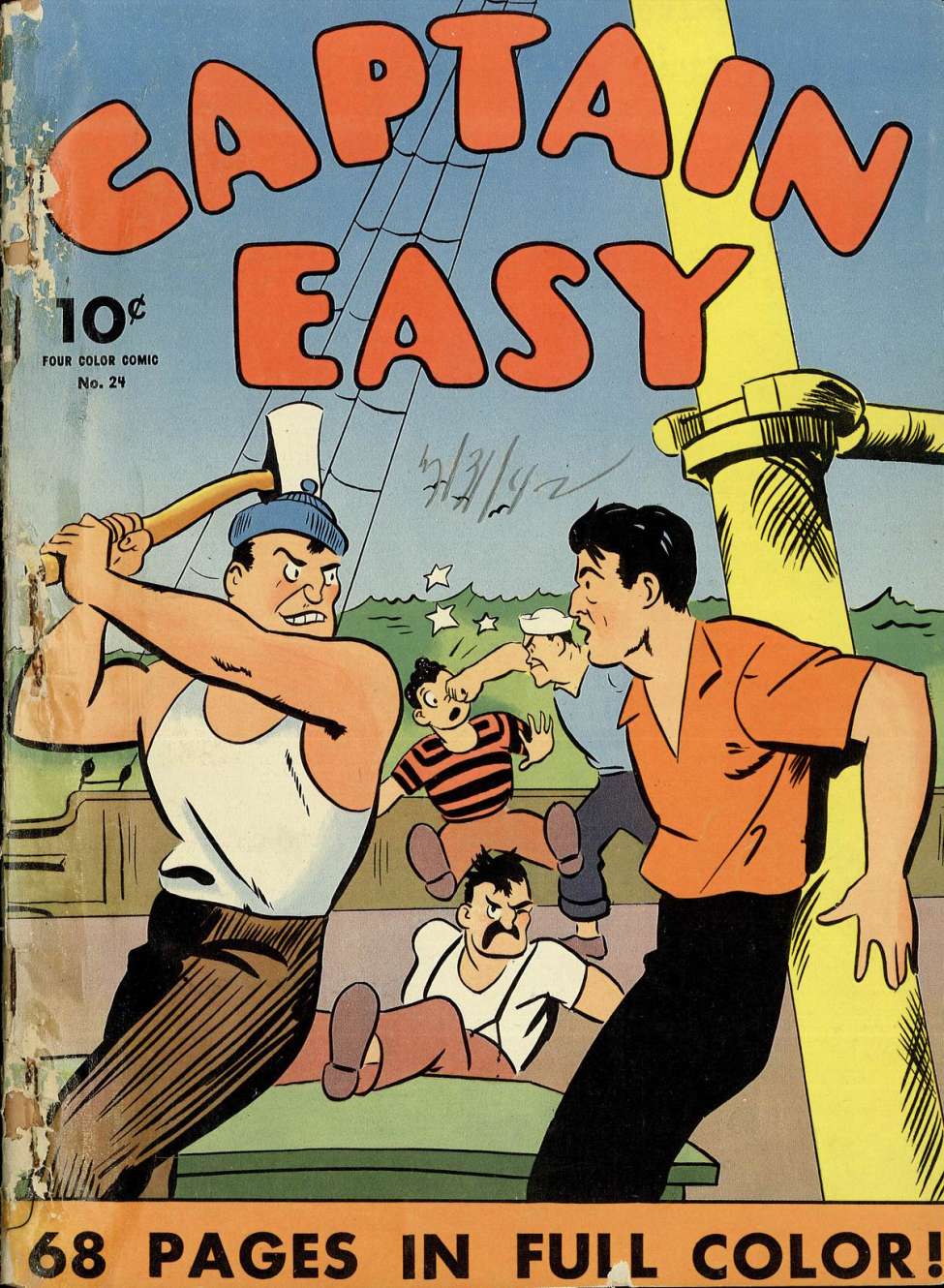Book Cover For 24 - Captain Easy