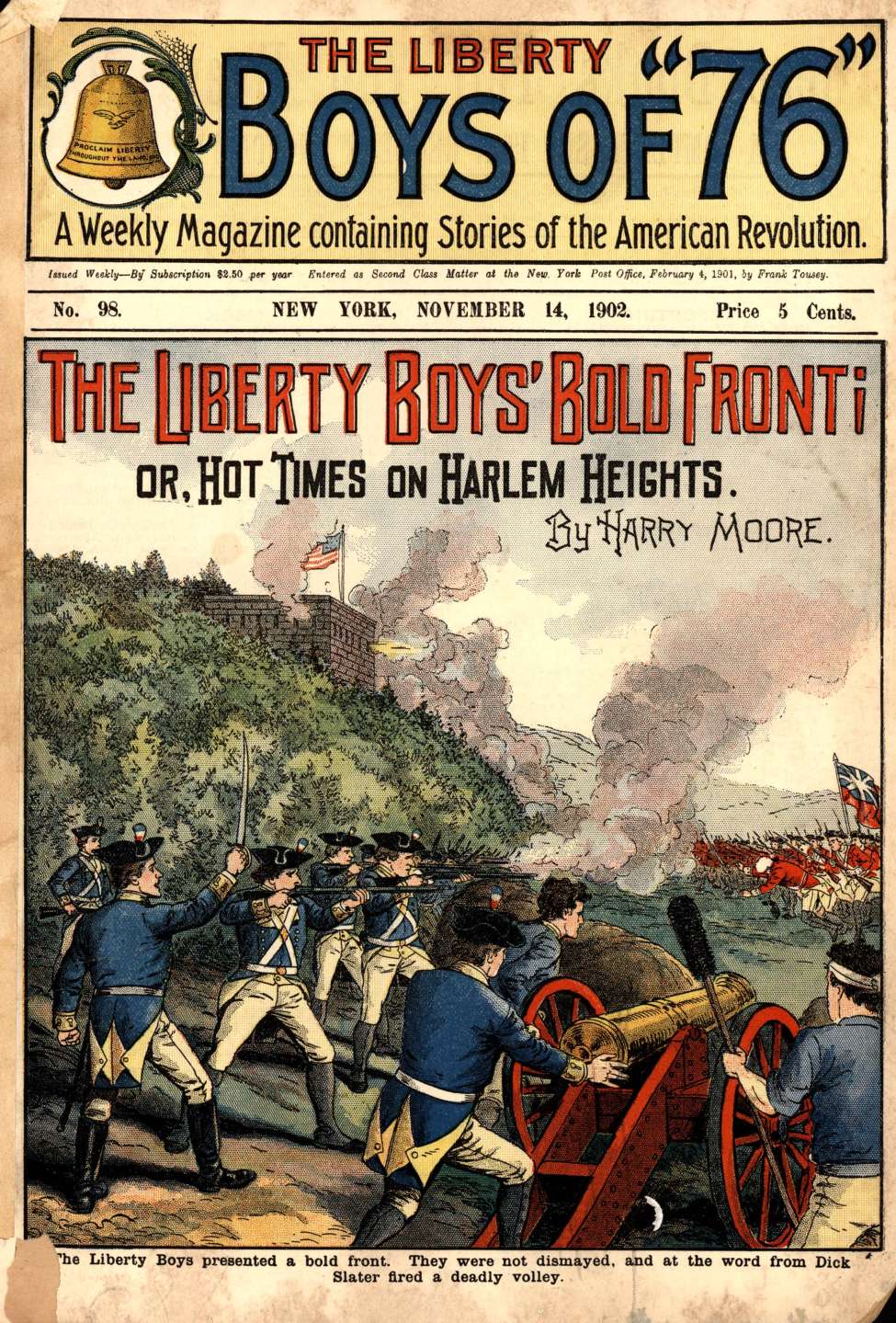 Book Cover For The Liberty Boys of 76 98 - The Liberty Boys' Bold Front