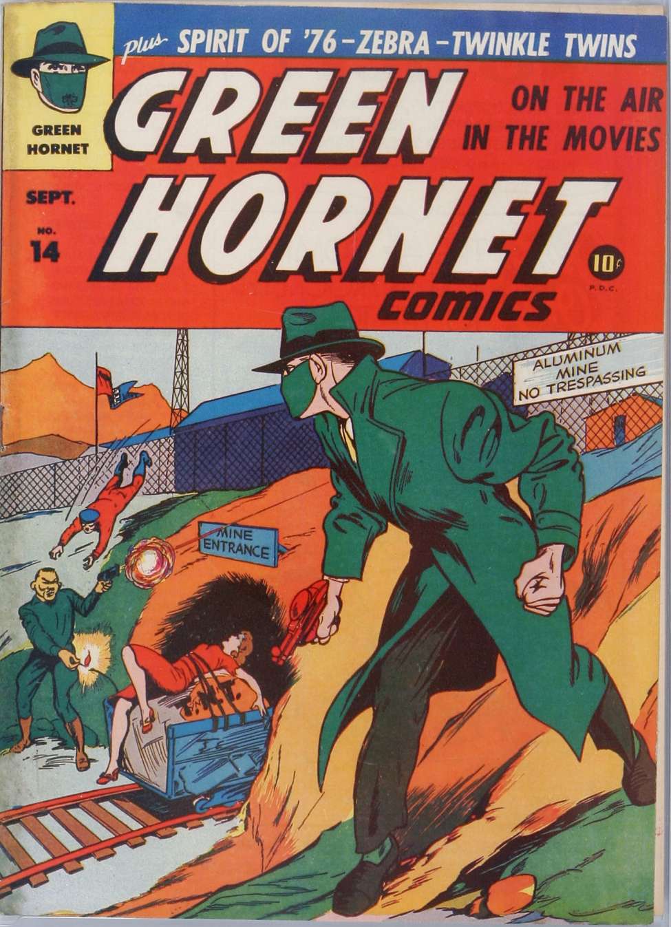 Book Cover For Green Hornet Comics 14 - Version 1