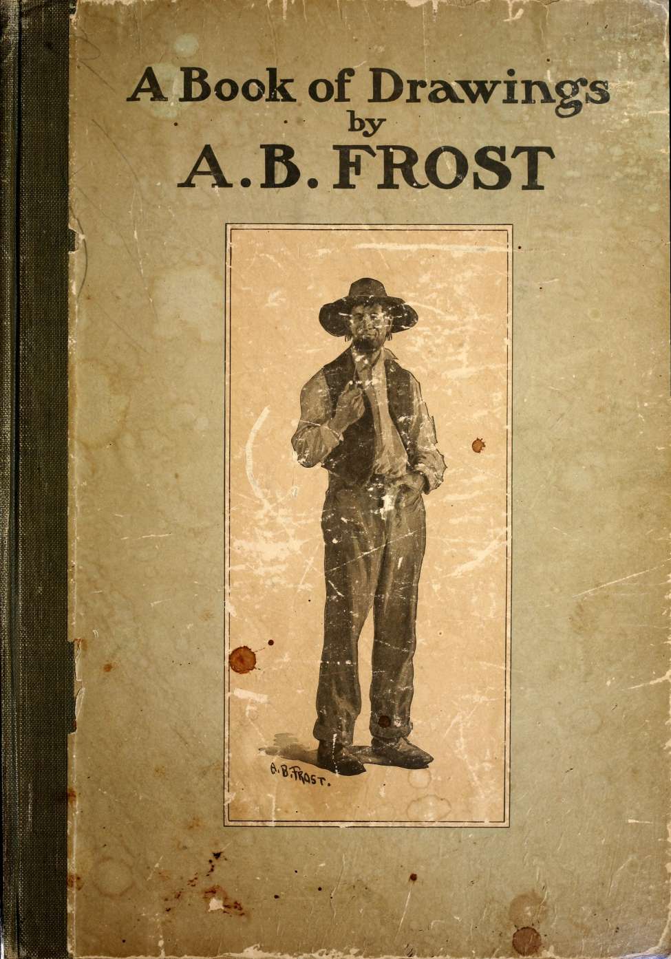 Book Cover For Book of Drawings - A.B. Frost